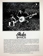1978 Teruo Iida Bella Donna Banjo - Vintage Print Advertisement picture