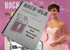 Rock Ola Model 1493 Princess Jukebox Instruction & Parts Manual 1962 (93 Pages) picture