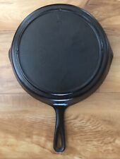 Unmarked No. 7 Cast Iron Skillet 3-Notch Heat Ring Restored picture