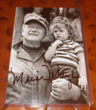 Marisa Wayne daughter of John Wayne signed autographed photo 4x6 picture
