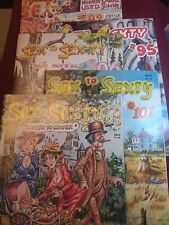 VINTAGE  1977-78 (5)SEX  TO  SEXTY COMIC  BOOKS  ADULT  HUMOR #92,95,96,101,103 picture