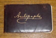 Antique 1884 Autograph Book - Marshall J. Reynolds - West Chester Pennsylvania picture