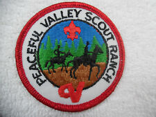 Boy Scout Patch Peaceful Valley Scout Ranch 160-40A36 picture