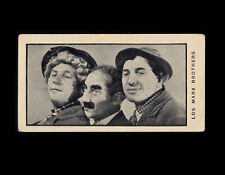 Rare THE MARX BROTHERS Card SOUTH AMERICA Estrellas De Cine 30s Pre-WAR picture