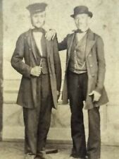 Schaffhausen Switzerland CDV Photo Swiss Men Brothers Full Length 1870s picture