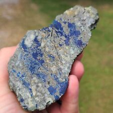 AAA COVELLITE ROUGH SPECIMEN FROM LEONARD MINE BUTTE MONTANA 865.2 GRAMS picture
