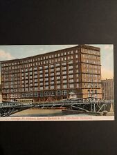 Hardware Store Hibbard Spencer Chicago IL Glittery Christmas Germany Postcard picture