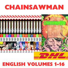 Chainsaw Man Manga English Comic Volume 1-16 Full Complete Set DHL picture