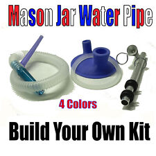 DYI Build your own  Mason Jar  Pipe -- 4 Colors  - Hookah picture