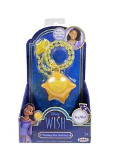 Disney Wish Movie Asha Star Heart Light Up Necklace Glow in Dark Wishing Feature picture