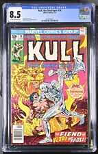 Kull the Destroyer 19 Marvel Comics 2/77 CGC 8.5 White Pages POP 17 Evel Knievel picture
