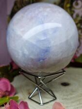 Stunning Big UV reactive Afghanite Crystal Sphere 80mm 766g & Holder - Must See picture