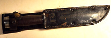 WWII U.S. MILITARY CATTARAUGUS 2250 FIGHTING KNIFE & SCABBARD picture