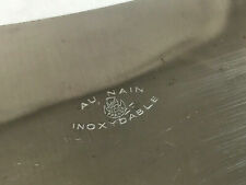 Vintage AU NAIN INOX Butcher Meat Cleaver France Inoxydable picture