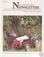 Ford 8N 9N 2N Tractor Newsletter – Summer 1995 picture