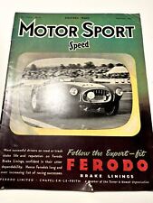 Vintage Motor Sport Speed Magazine Vol. XXVIII, No. 9 September 1952 picture