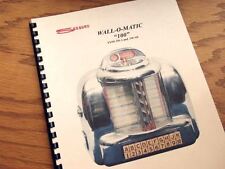 SEEBURG WALL-O-MATIC 100 Jukebox Service MANUAL 3W1 and 3W1D picture