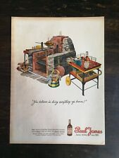 Vintage 1945 Paul Jones Blended Whiskey Full Page Original Ad 324 picture
