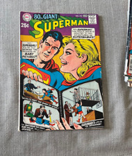 DCC: Superman #212 DC Comics 80 Page Giant 1968 Supergirl VG-F+ picture