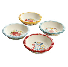 The Pioneer Woman Floral Medley 5.5-inch Mini Pie Pans, 4-Pack picture