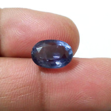 Fabulous Blue Iolite Faceted Oval Shape 3.40 Crt 12x8.50x5 MM Loose Gemstone picture