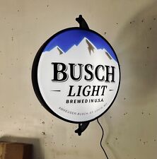 Busch light Beer Rotating Spinning Bar Light  Brand New  picture