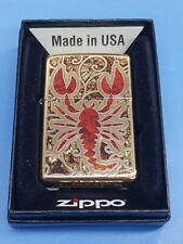 Zippo 29096 Fusion Scorpio High Polish Brass picture