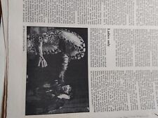 L1y Ephemera  Picture 1977 Article Dr Who Tom Baker picture