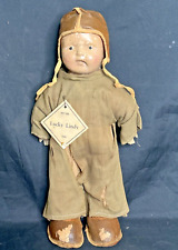 RARE UNEEDA Lucky Lindy DOLL Aviation 1927 Charles Lindbergh picture