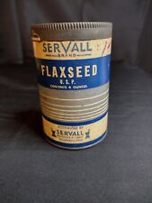 Antique Servall Flaxseed Can picture