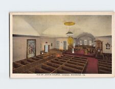 Postcard Old St. John's Church, (Interior), Richmond, Virginia picture