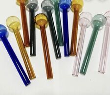 Lot of 4 Units of 6” Hand Blown, Borosilicate Glass, Concentrates, Tobacco Use picture