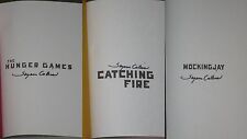 SUZANNE COLLINS THE HUNGER GAMES SIGNED  COMPLETE SET CATCHING FIRE EXACT PROOF picture