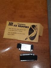 Pair of Chadwick Ice Grippers in Original Package - Shoe Grips For Ice Vintage picture