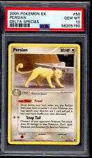 PSA 10 Persian 2005 Pokemon Card 50/113 Delta Species picture