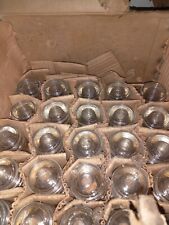Lot Of 4 Vintage Hemingray 10 USA Clear Glass Electrical Insulator Dates 1941 picture