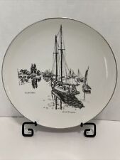 COLLECTOR PLATE LIONEL BARRYMORE's QUIET WATERS,  LIMITED ED., GORHAM FINE CHINA picture