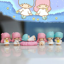 Cute Little Twin Stars Figure Toy Figurine Cake Toppers PVC Doll Toy Gifts 6pcs picture