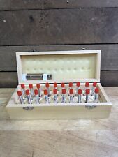 Vintage Enkay Products Corp Mini Drill Bit Set #61-80 Fitted Box picture