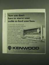 1976 Kenwood KR-9600 Receiver Ad - Feed Your Bass picture