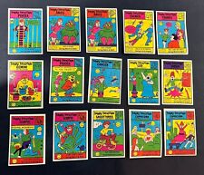Vintage LOT Happy Zodiac Horoscope 1972 Collector Collectible Cards picture