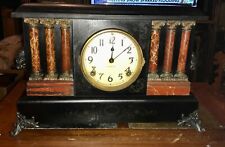 Antique The E.  Ingraham  Mantel Clock Works No Key picture