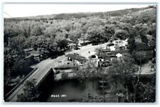 c1950's Tydol Gasoline White House Aerial View Noel MO RPPC Photo Postcard picture