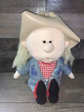 grand ole opry Kids Dolly Blonde Cowgirl Plaid Jeans Red Boots plush doll picture