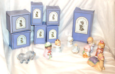 Vintage Avon Heavenly Blessings Nativity Set 7 Pieces 1986 Set Holy Family picture
