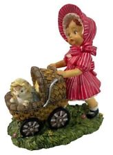 Effanbee Heart To Heart Patsy Doll Figurine Playing Mommy Cat In Baby Buggy Mint picture