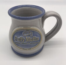Puffy Muffin Dessert Bakery & Restaurant Hand Thrown Mug/Cup Deneen Pottery 2013 picture