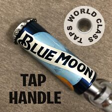 MINI 3in BLUE MOON BEER TAP HANDLE marker short tapper stubby BELGIAN WHITE picture