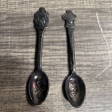 Vintage Rolex Collector Spoon Bucherer of Switzerland Lion In Bowl LOT 2 Diff picture