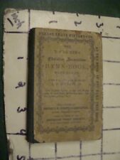 Original Vintage 1867 YMCA Hymn book w tunes AMERICAN TRACT SOCIETY 160pgs picture